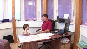 hey, german student trades pussy for better grades with teacher at work?