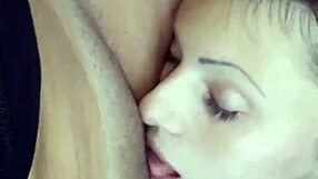 i'm licking her pussy deep in the woods till i explode - lesbian brunette orgasm