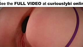 Femdom milf orders you to suck muscular guy's huge cock