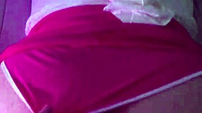 upskirt panties aside leads to fat mature bbw fucking and cumshots on ass