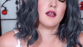 cute elf girl titfucks cock and smears cum on nipples