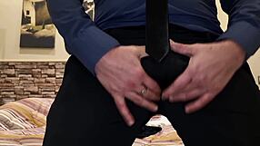 erotic guy unloads massive cumshots in pov with intense moans and full balls