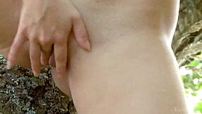 my pink shaved cunt smashes branches outdoors pamela fingering hard
