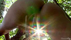 my pink shaved cunt smashes branches outdoors pamela fingering hard