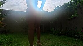 sri lankan housewife nilmini sheron big booty queen in panty thong try on haul big pussy natural tits wet homemade solo