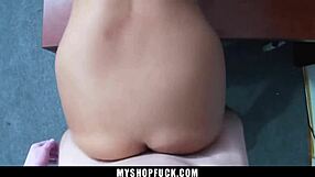 what if a teen hid that pearl necklace deep in her pussy from the cop?