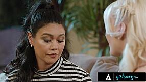 Kenna James Licks Stepmom Dana Vespoli To Earn Girlfriend Approval