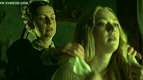 Horny Police Captain Exposes Cock to Cute Big Tits Blonde Dakota Fanning at Work