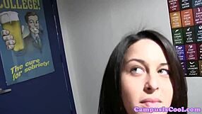 real uni students film wild group fuck!
