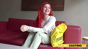 Ever Wonder How Innocent Redhead Latina Takes Deep Casting Ram?