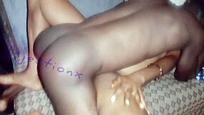 Overwhelmed with Desire Fucking Her Bed to Sofa After Birthday Party