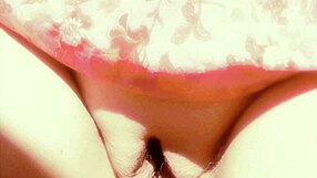 mature wife flashes her huge swollen shaved pussy lips for pleasure