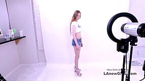 Yo this hot 21 yo russian blonde model assfucked hard pov casting