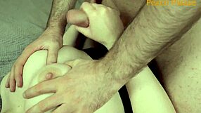 Deepthroating 18-Year-Old Student's Perfect Tits Feels So Good