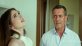 Petite Hot Pearl's Accident Turns Double Anal Penetration Frenzy