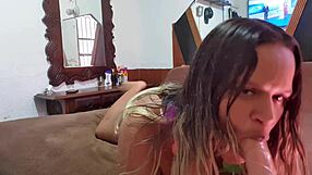 Paty Bumbum Surprises Gregory as Birthday Webcam Gift with Big Ass Tease