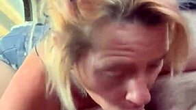 streetwalker's soaked pussy craves bareback pounding before cum gulp