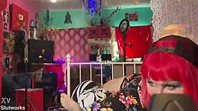 Goddess Starlavamp Goons Sucks Stepbro Dick Snaps Selfies!