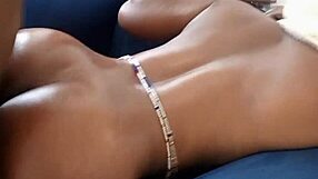 wanna see african babe bent over taking big cock doggystyle on sofa?