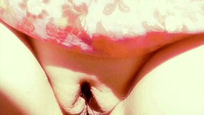 mature wife flashes her huge swollen shaved pussy lips for pleasure