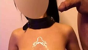 Submissive redhead trembles in ecstasy as master drips hot wax over her bound body