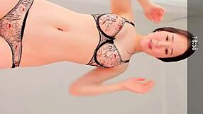 Jikey teases with big asian tits on chaturbate webcam
