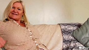 I'm busty granny Lacey from oldnanny and my mature curves get so wet and inviting in stockings