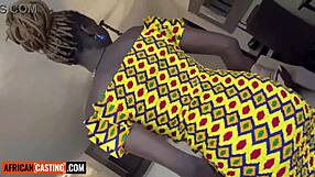 you won't believe this thick ebony bikini model fucks for the job