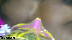 Filling Ebony Prostitute's Ass with Cum and Big Natural Tits Bounce