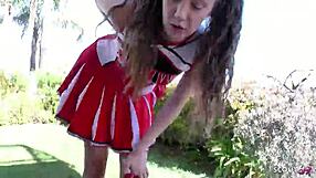 little cheerleader elena koshka fools coach into home alone petite fuck session