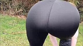imagine walking with your miniskirt milf stepmom flashing big natural tits no panties tattoo voyeur tease?