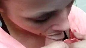 massive cowboy cock throbs as random slut deepthroats to facial cumshot explosion