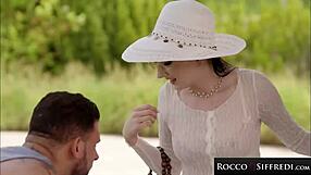 i'm drooling over perky babe railed hard by rocco's monster cock crew