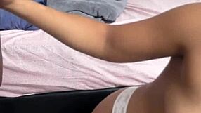 Amateur couple's passionate cuckold deepthroat with big black cock all for me