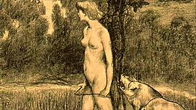 check out these vintage erotic drawings up close? retro heat in every stroke