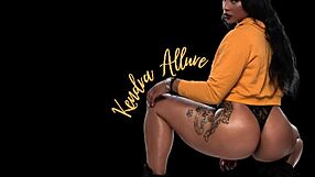ebony femdom smokey oils huge fat ass for black sensual domination cum worship