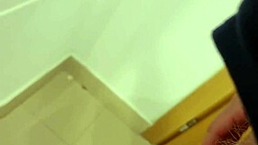 Skinny nerd roommate flashes panties and rides cock while dirty talking in dorm!