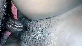 18yo tight pussy stretched by monster black cock in hardcore 1on1 fucking massage
