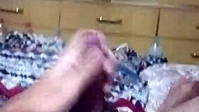 young skinny brazilian brunette masturbates solo in bedroom with dirty talk and moans