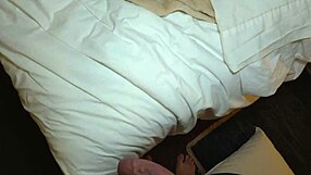 sneaking to wake sister's best friend leads to pov sensual cumshot on pretty latina
