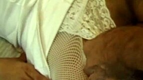 i'm brunette nurse in sexy lingerie caring for patient