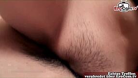 Petite 18-year-old Japanese virgin teen cries getting first creampie from German cock
