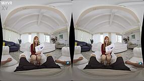 oh man lauren phillips stepmom blackmails me into her vr milf pussy pounding i cant stop