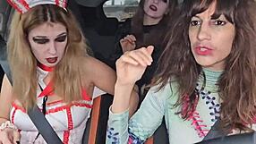 hey at work can't watch my halloween car vid too hot no prob here's it