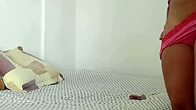 Spy cam catches sexy italian hermanastra miranda's loud lingerie upskirt moans