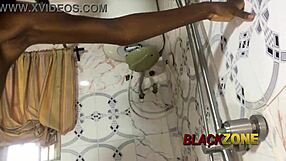 i crave that wild bathroom sex with her tight ebony body pounding me