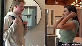 Alina Angel Fucked Hard by Best Friend's Son in Ass