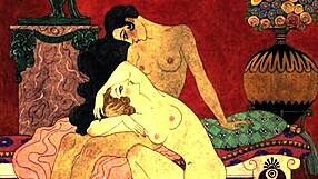 check out these vintage erotic drawings up close? retro heat in every stroke