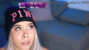 watch valentina colombian bbw's ass spanked red before pussy domination