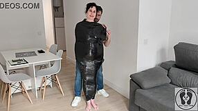 bts i'm gettin ready for milf bondage n humiliation shoot...
